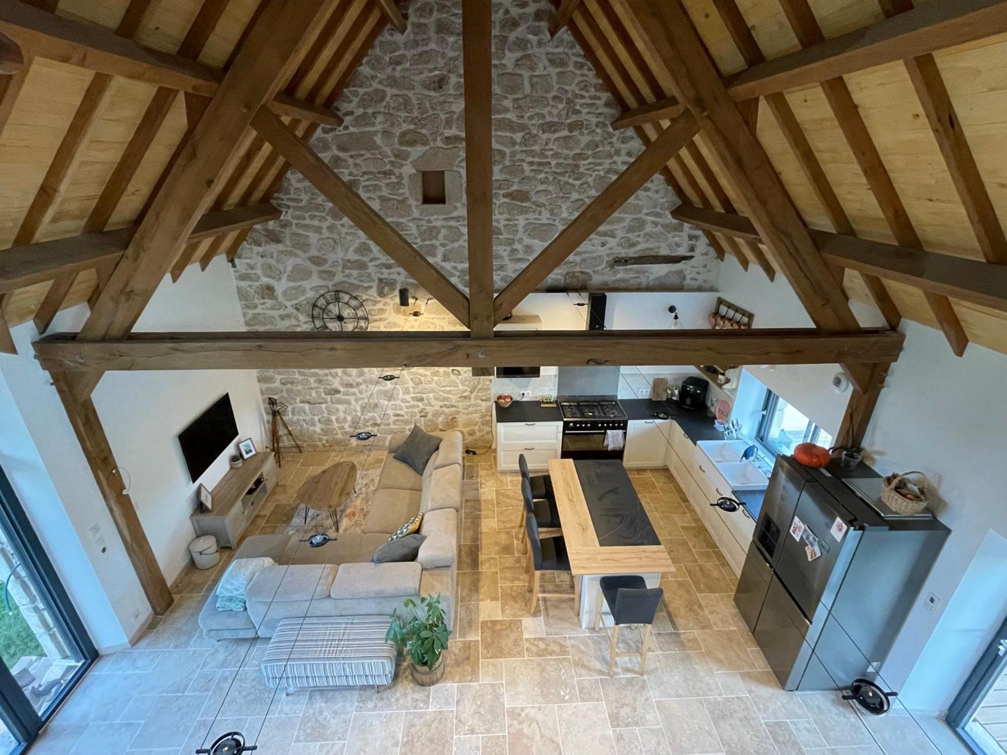 Ancienne Grange Renovee En Xaintrie Villa Hautefage Exterior photo